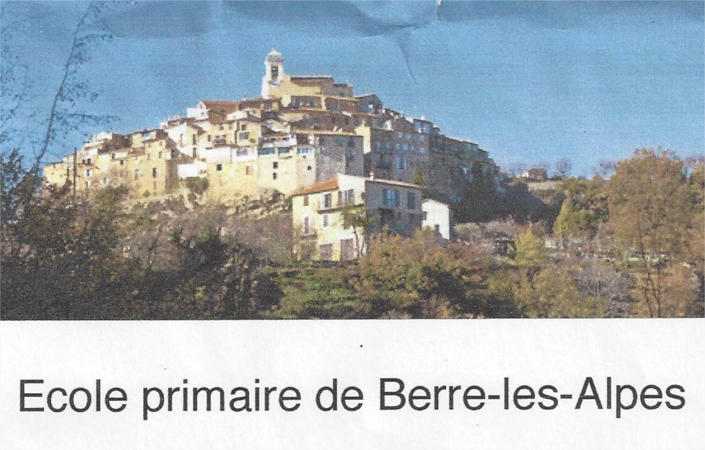 École Primaire De Berre-Les-Alpes